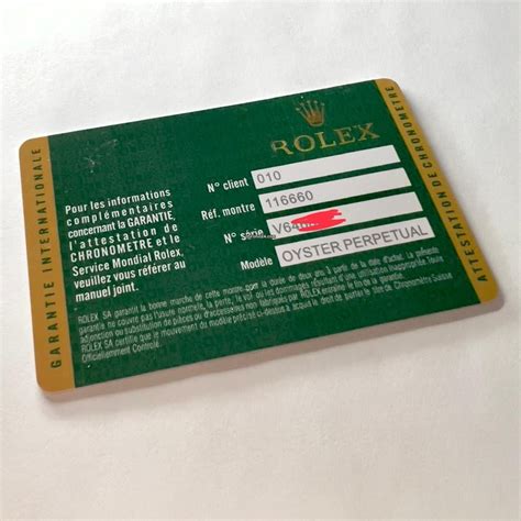 rolex date of purchase card|Rolex papers warranty.